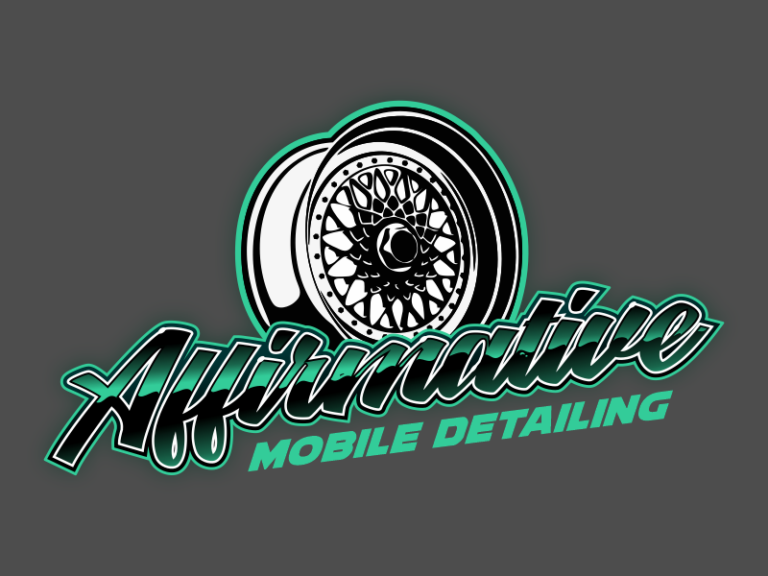 Affirmative Detailing logo design Las Vegas — small business branding
