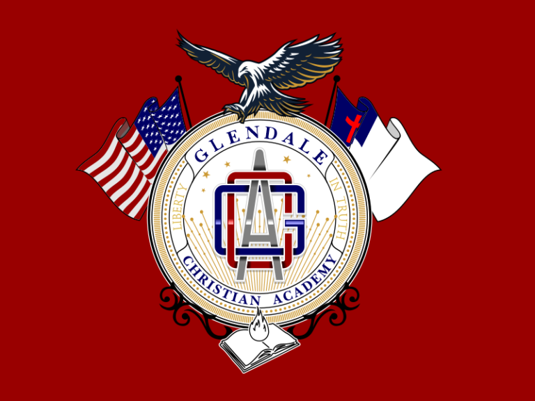 Glendale Christian Academy logo — church and school logo design by Brandolero