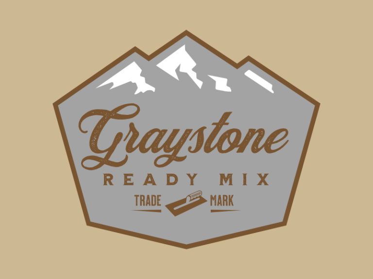 Graystone Ready Mix logo — brand identity design by Brandolero Las Vegas