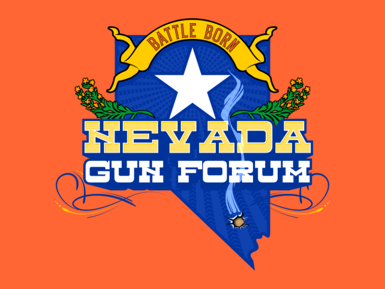 Nevada Gun Forum logo — custom logo design by Brandolero Las Vegas